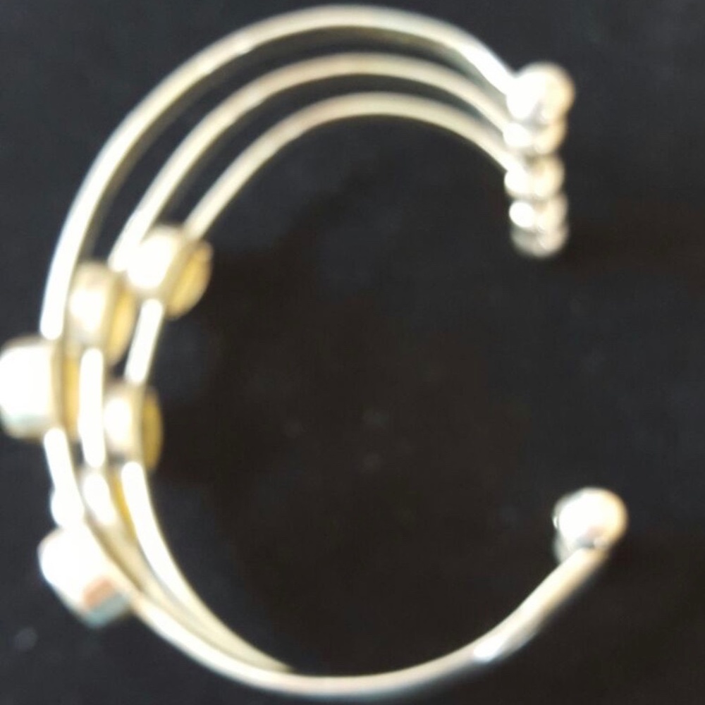 New Solid Peruvian Silver 950 Bracelet - image 2